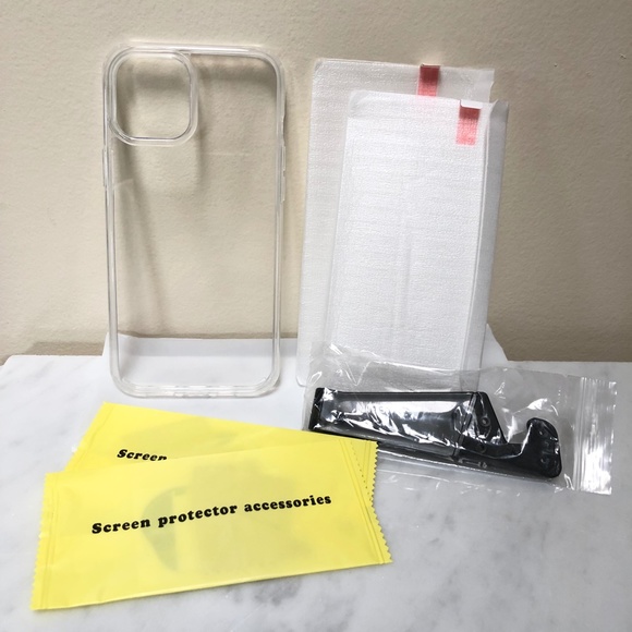 Aedilys Space Airbag Protection Case iPhone 12 Pro Max Clear Screen Protectors - Picture 5 of 10